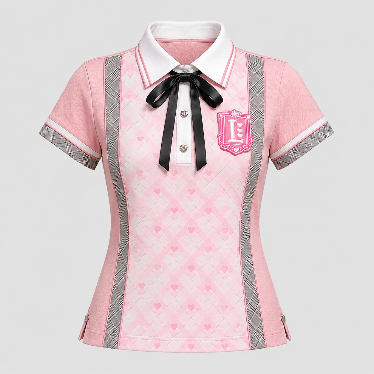 Team Love Heart Polo Shirt